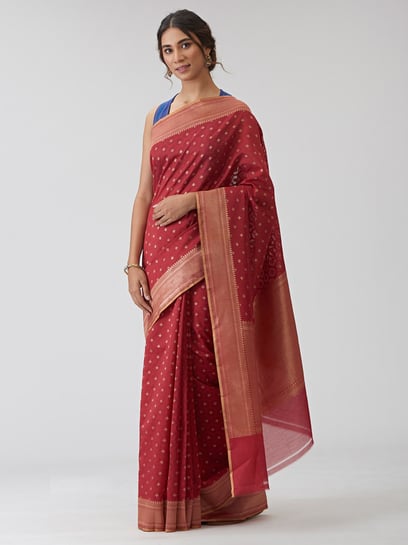 Formal Wear Readymade Cotton Saree – StylebyPanaaash