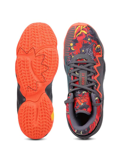 Buy Adidas Men's D.O.N. Issue 2 GCA - Floral Grey Basketball Shoes