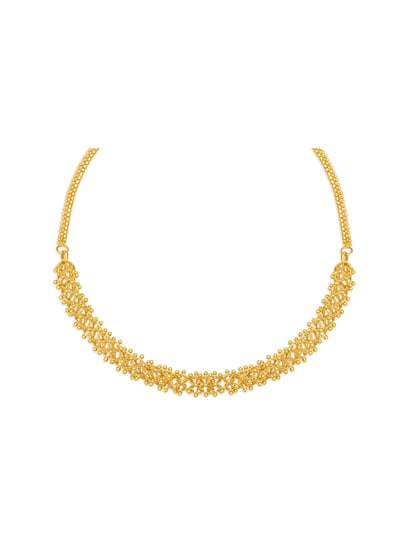 Buy Tanishq 22k Gold Necklace for Women 