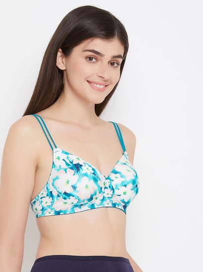 Clovia Non-Padded Non-Wired Full Cup Bra in Sea Green - Cotton Women  Everyday Non Padded Bra - Buy Clovia Non-Padded Non-Wired Full Cup Bra in  Sea Green - Cotton Women Everyday Non