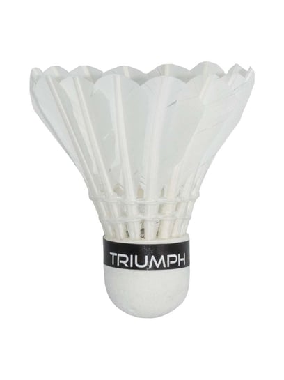Triumph Multicolored Badminton Racquet with ZX Feather Shuttlecock