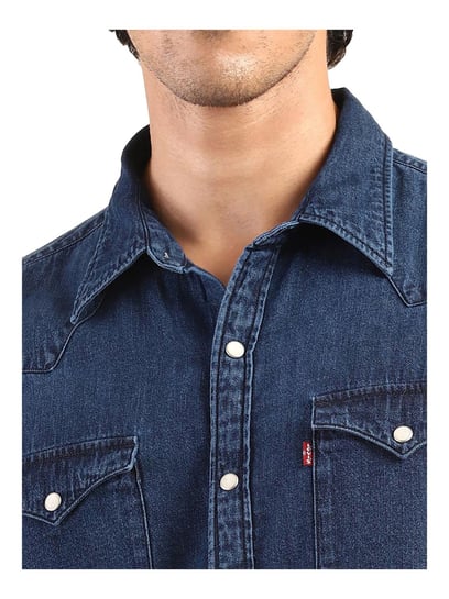 Amazon.com: Levi's® Boy's Button-Up Denim Shirt (Big Kids) Easy Daze MD  (10-12 Big Kid): Clothing, Shoes & Jewelry