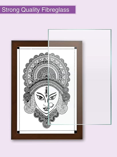 Magnificent Maa Durga: A Stunning Art Print for Your Home