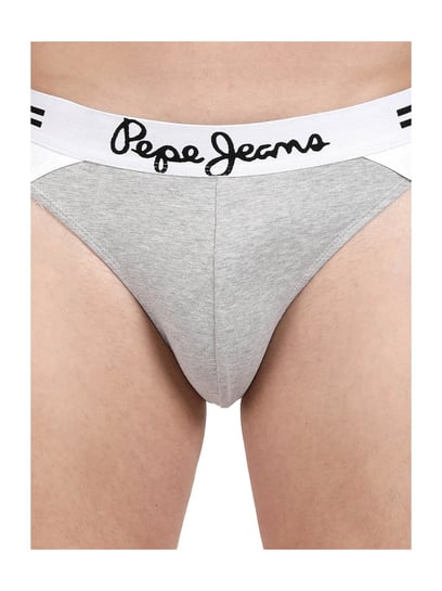 Buy Pepe Jeans London White Solid Briefs for Men Online @ Tata CLiQ