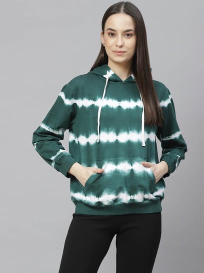 Sweatshirt Fleece Clothing White And Red Tie Dye Hoodie Melon