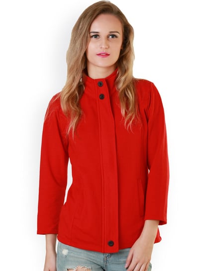 Intense red short essential Blazer | Sumissura