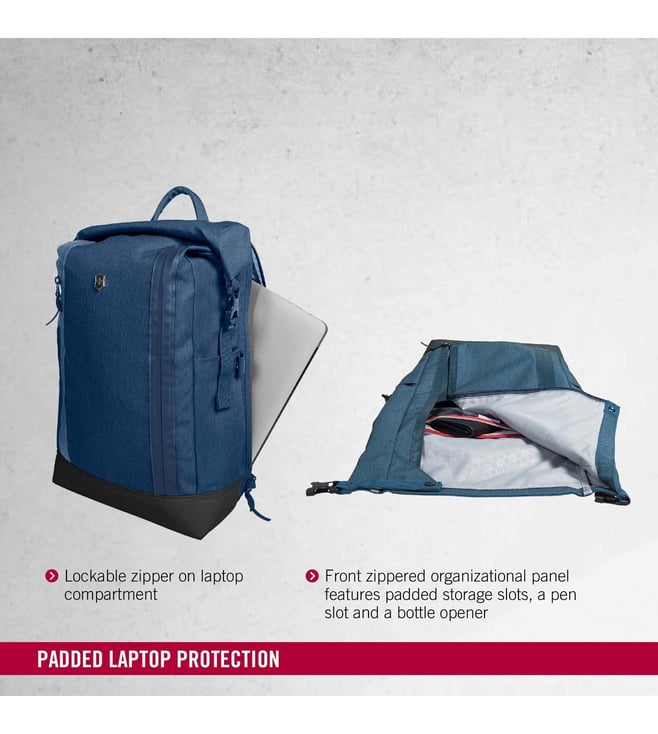 Buy Victorinox Blue Altmont Classic Rolltop Laptop Backpack Online
