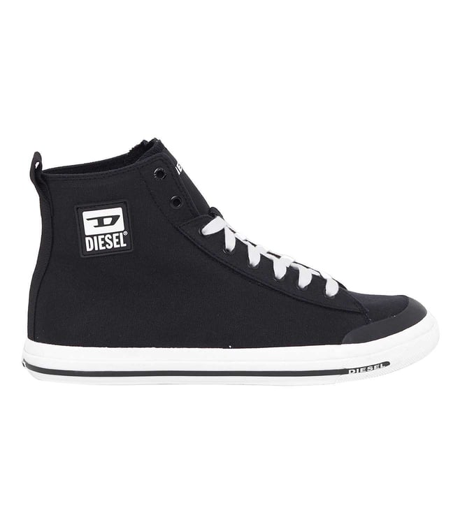 Buy Diesel Black ASTICO S-ASTICO MID CUT Men Sneakers Online @ Tata ...