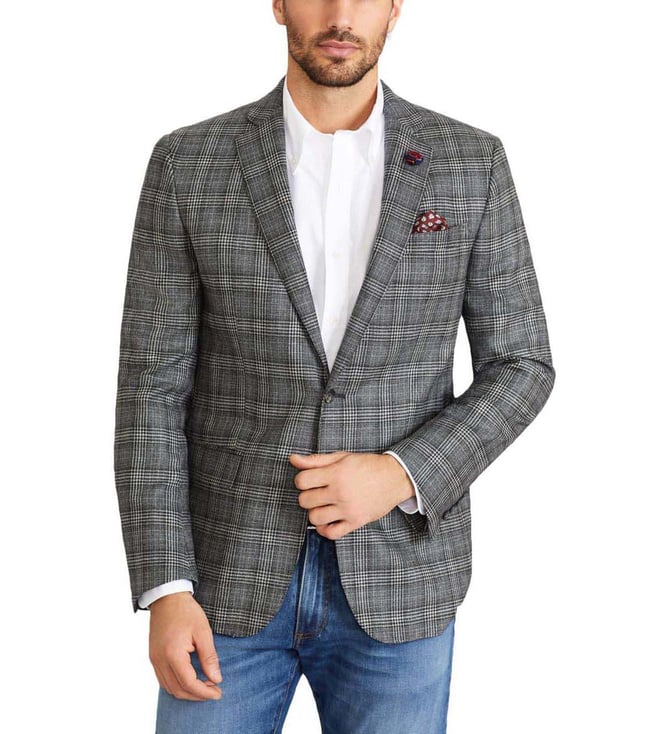 Buy Brooks Brothers Grey Regent Fit Sport Coat for Men Online Tata