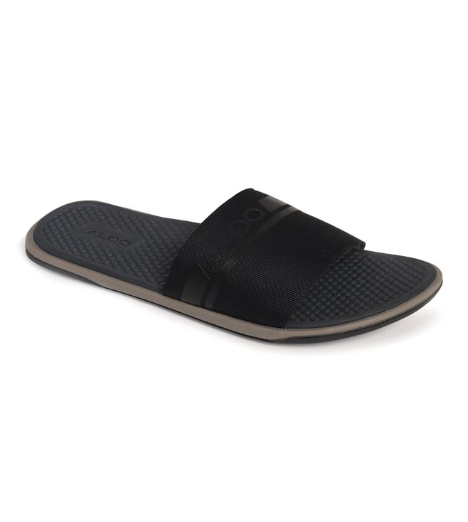aldo slides black