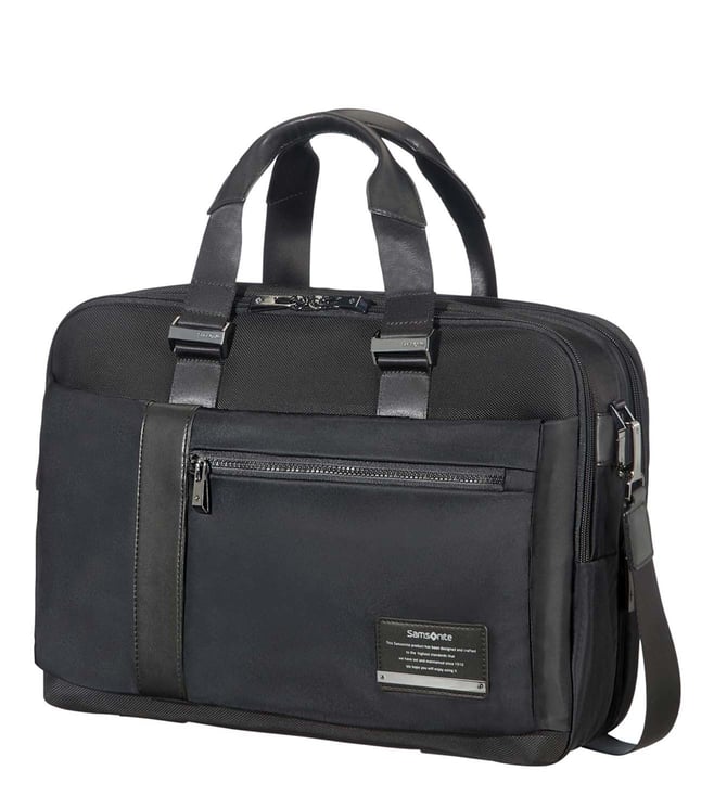 Samsonite Classic Leather Backpack Black One Size  Amazonin Fashion
