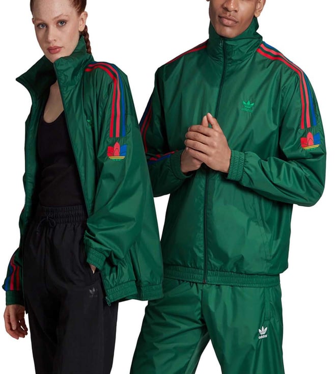 Buy Adidas Originals Black Striped 3D Windbreaker Jacket for Men Online @  Tata CLiQ Luxury