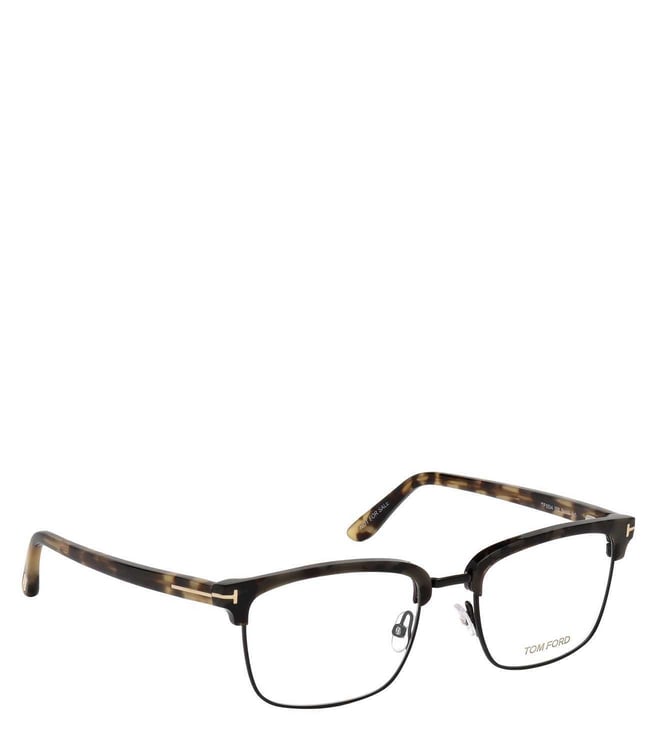 Buy Tom Ford Brown Rectangular Eye Frames for Men Online @ Tata CLiQ Luxury