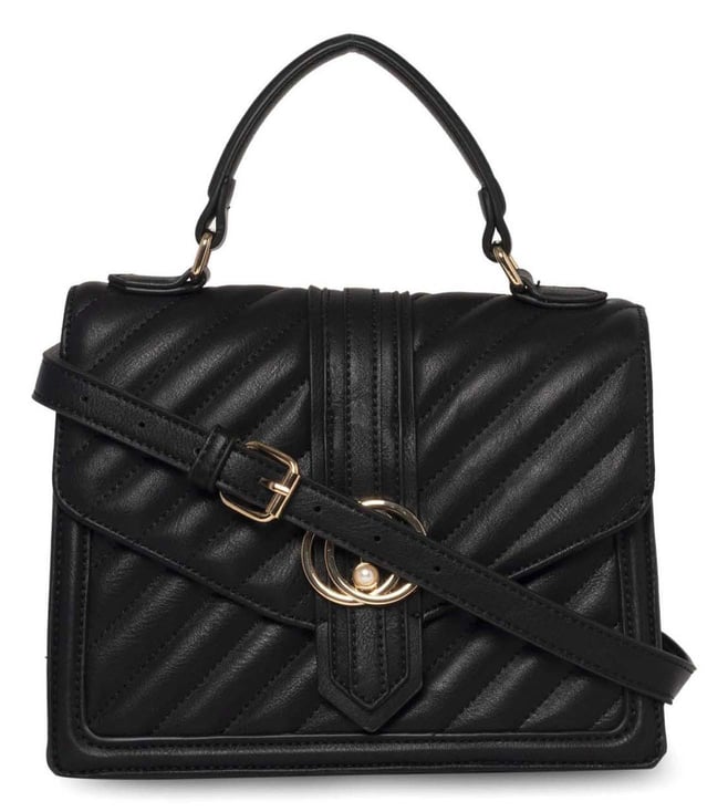 Buy Aldo Black Nendadith Medium Satchel for Women Online Tata