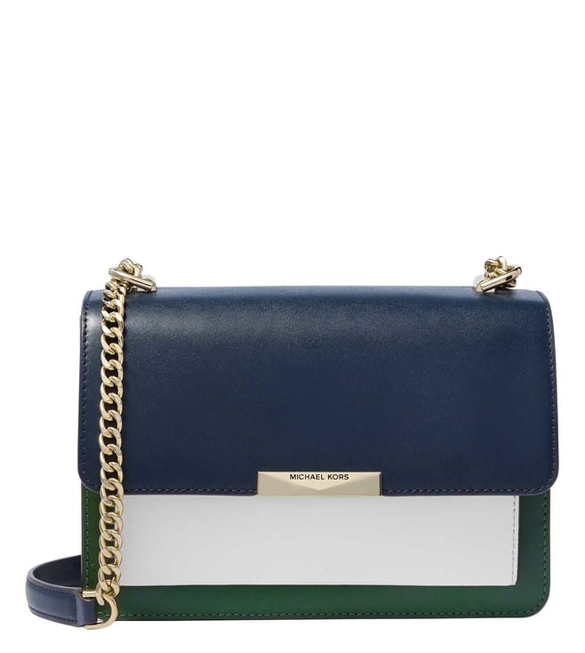 Buy MICHAEL Michael Kors Moss Multi Jade Medium Shoulder Bag for Women  Online @ Tata CLiQ Luxury