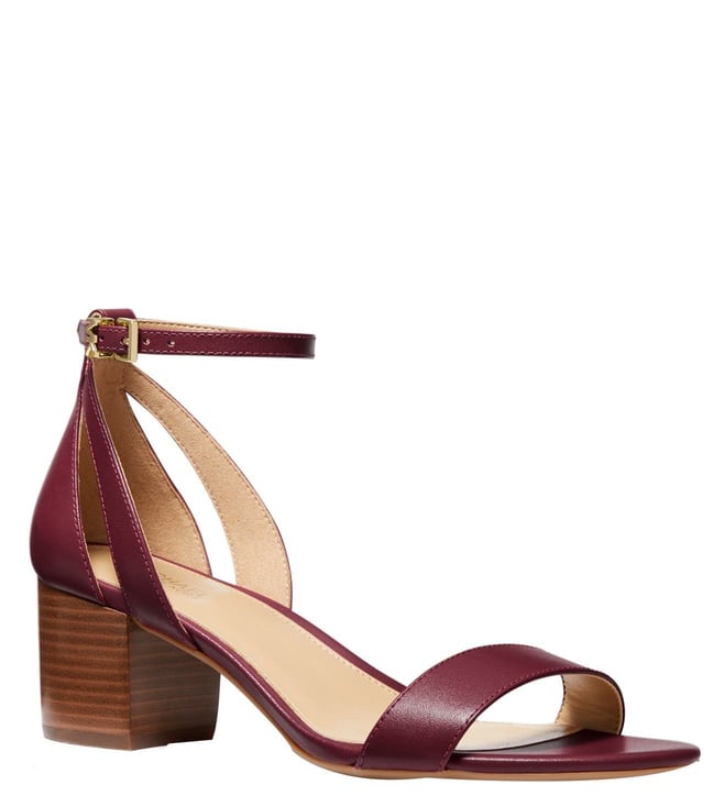 Buy MICHAEL Michael Kors Single Sole Ankle Strap Sandals for Women Online @  Tata CLiQ Luxury