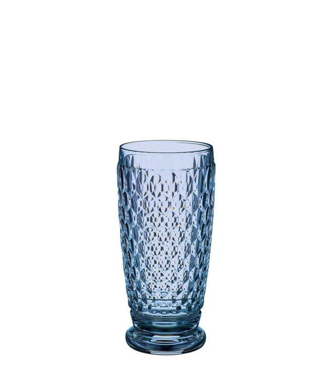 Buy Villeroy & Tata Set CLiQ Online Glass Luxury Beer Glass Coloured Blue Boch Boston 