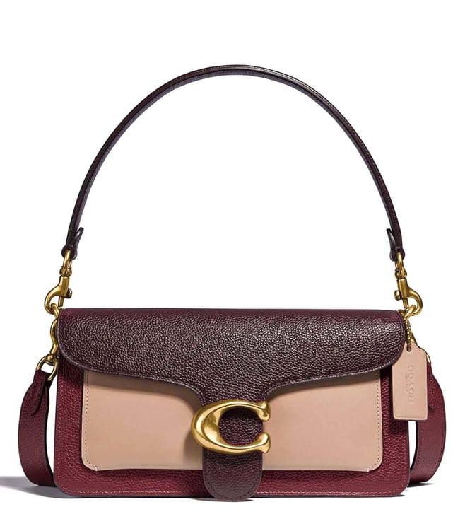 Buy Coach Wine Multi Large Tabby 26 Cross Body Bag for Women Online @ Tata  CLiQ Luxury