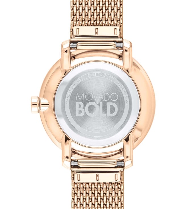 Buy Movado 3600657 Bold Watch for Women Online @ Tata CLiQ Luxury