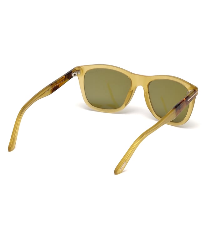 Buy Tom Ford Green Wayfarer Sunglasses for Men Online Tata CLiQ Luxury