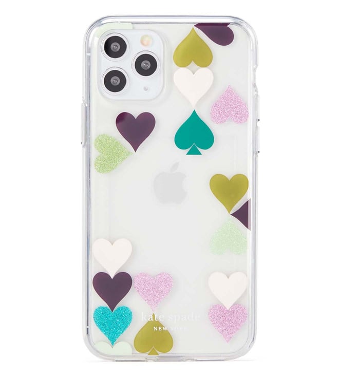 Buy Kate Spade Clear Multi Heart Spade Frame iPhone 11 Pro Case for Women  Online @ Tata CLiQ Luxury