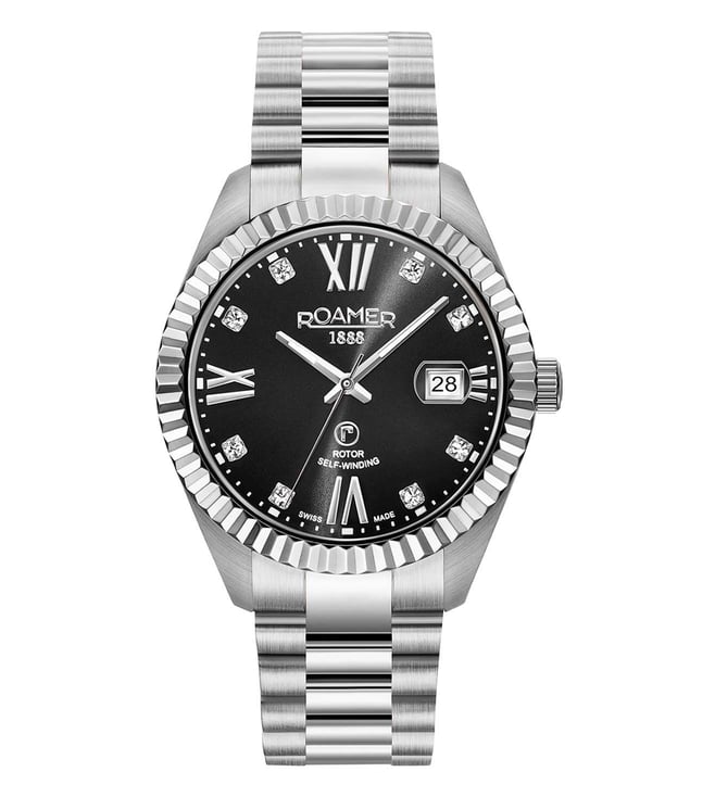 Buy Roamer 981661 41 59 90 Primeline Crystal Watch for Men Online
