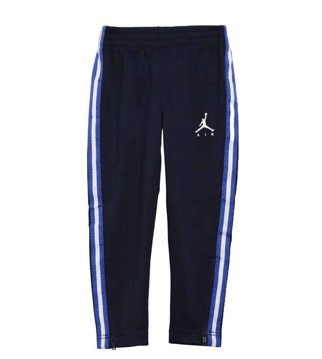 Buy Jordan Kids Obsidian DriFIT Jumpman Striped Trackpants for Boys Online   Tata CLiQ Luxury
