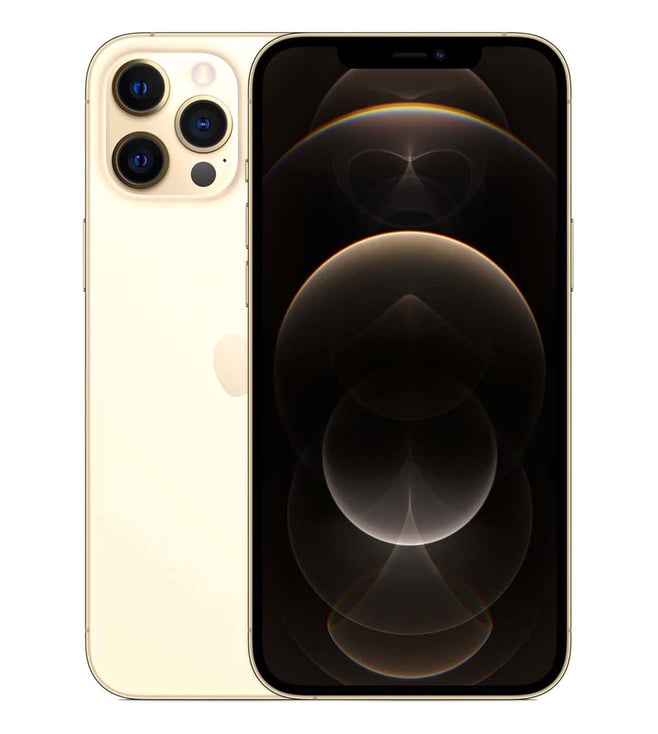 Buy Apple iPhone 12 Pro Max (128GB) Gold Online Tata CLiQ Luxury