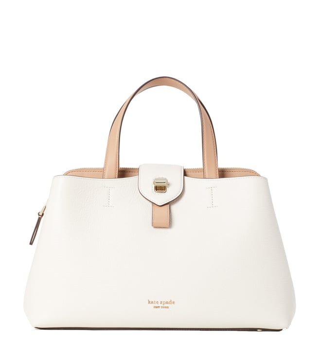 Buy Kate Spade Essential White Large Satchel Tata CLiQ Luxury