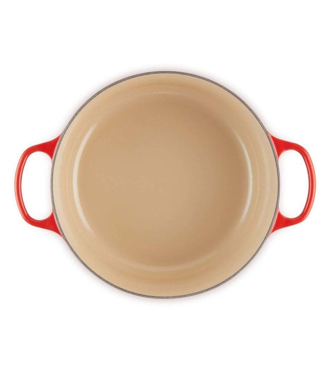 Buy Le Creuset Cherry Red Iron 20 cm Evo Round Casserole Online @ Tata ...