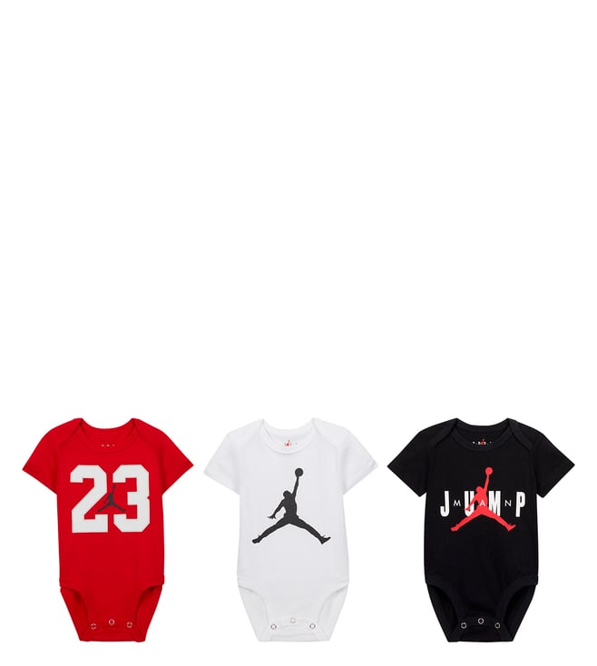 Buy Jordan Kids White Logo Regular Fit 23 Jersey T-Shirt Online @ Tata CLiQ  Luxury