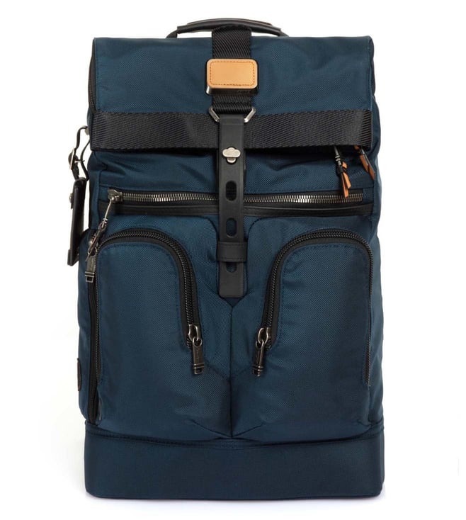 Buy Tumi Navy Alpha Bravo Large Lance 14 Laptop Backpack Online Tata CLiQ Luxury