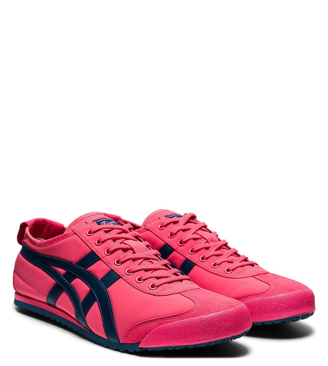 Buy Onitsuka Tiger Mexico 66 Pink Cameo & Mako Blue Unisex Sneakers ...