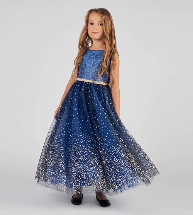 Buy Choupette Kids Blue Regular Fit Dress Online @ Tata CLiQ Luxury