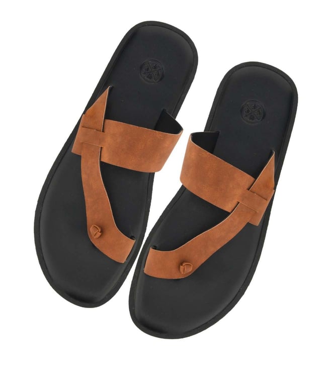 Buy SKO Brown Sardinia Synthetic Slippers for Men Online Tata CLiQ