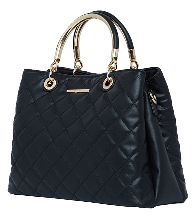 Buy ALDO Black Unaovia Medium Satchel for Women Online Tata CLiQ Luxury