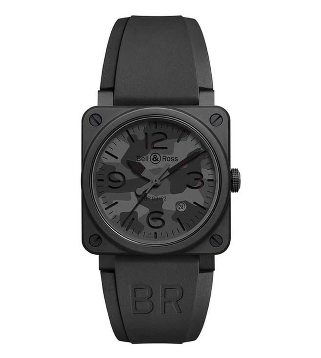 Buy Bell Ross BR0392 CAMO CE SRB BR 03 92 Black Camo Watch for