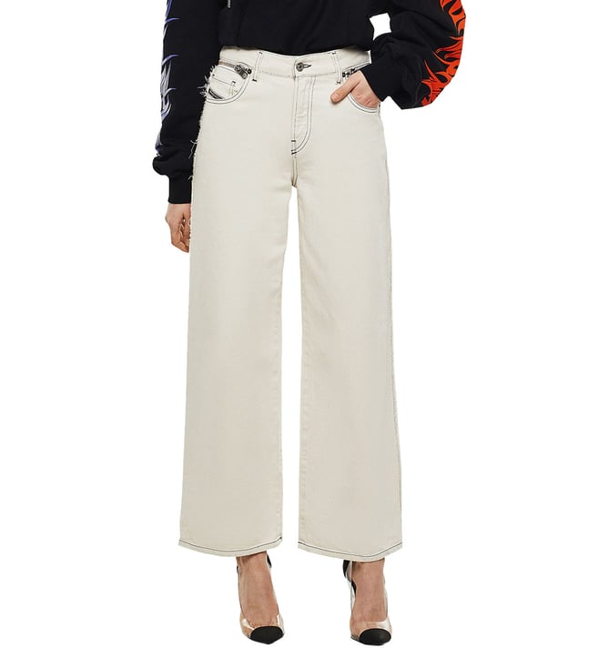 【破格】DIESEL/Bootcut White High Rise Jeans 破格】DIESEL/Bootcut White High Rise Jeans