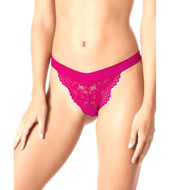 Buy La Senza Pink Lace Cheeky Panty for Women Online @ Tata CLiQ Luxury