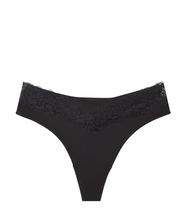 Buy Calvin Klein Underwear Black Logo Regular Fit Panties for Women Online  @ Tata CLiQ Luxury