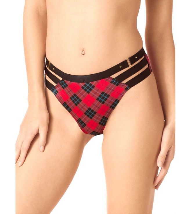 Buy La Senza Multicolor Checks Cheeky Panty for Women Online @ Tata CLiQ  Luxury