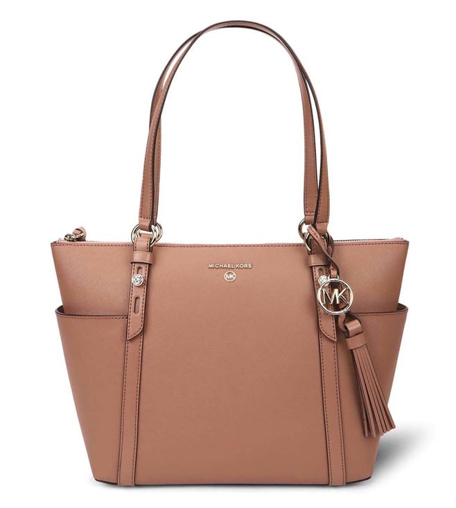 Buy MICHAEL Michael Kors Dark Fawn Medium Nomad Tote for Women Online Tata CLiQ Luxury