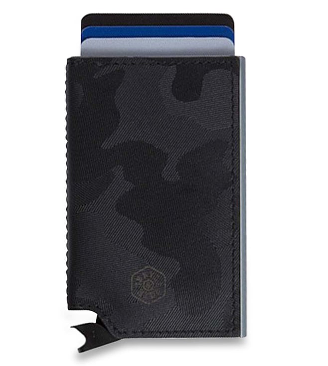 Jekyll & Hide Havana Leather Slim Card Holder - Camo