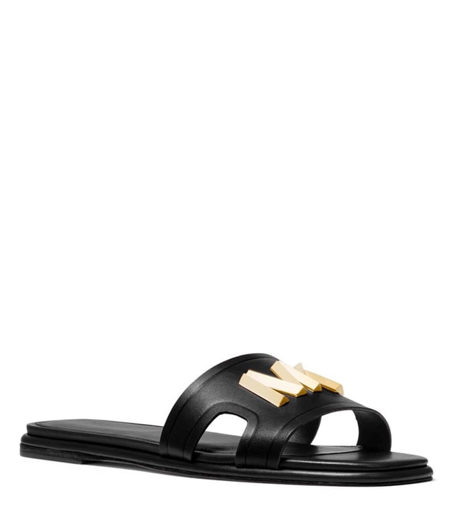 Buy MICHAEL Michael Kors Black Kippy Slide Sandals for Women Online @ Tata  CLiQ Luxury