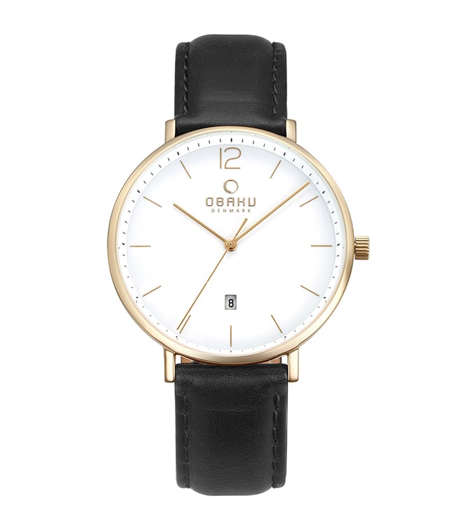Buy Obaku V181GDGWRB Toft Moon Watch for Men Online @ Tata