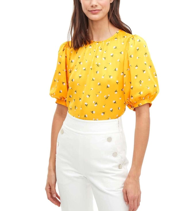 Buy Kate Spade Marigold Dainty Bloom Regular Fit Top for Women Online @  Tata CLiQ Luxury