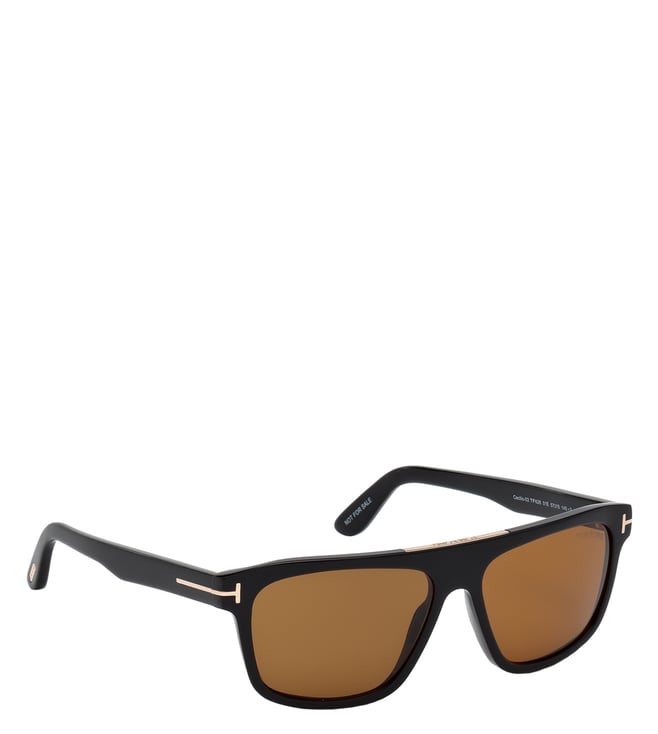 Buy Tom Ford Brown Rectangular Sunglasses for Men Online @ Tata CLiQ Luxury