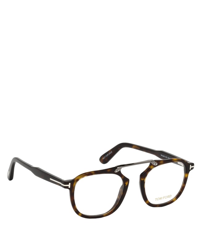 Buy Tom Ford Brown Beveled Eye Frames for Men Online @ Tata CLiQ Luxury