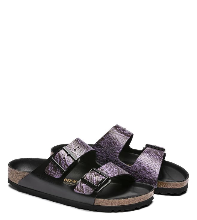 Purple cheap metallic birkenstocks