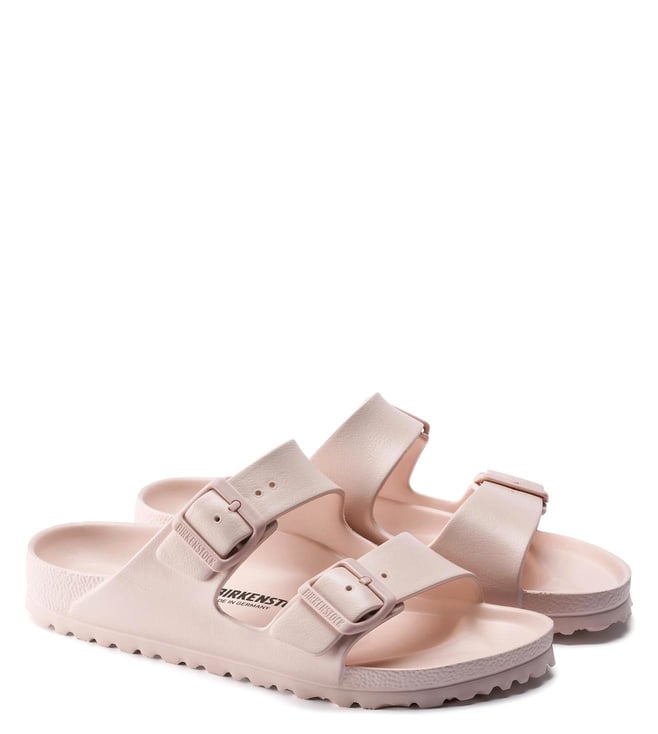 Buy Birkenstock Arizona Essentials Rose Slide Sandals for Women Online Tata CLiQ Luxury